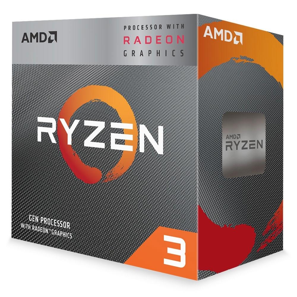 Processador Amd Ryzen 3 3200g, Cache 4mb, 3.6ghz (4ghz Max Turbo), Am4 - Yd3200c5fhbox